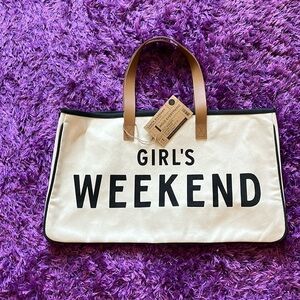 NWT Adorable Canvas Tote